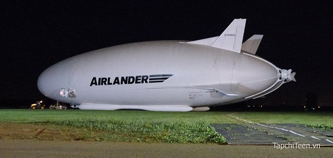 Airlander 10 được ví là chiếc mông bay