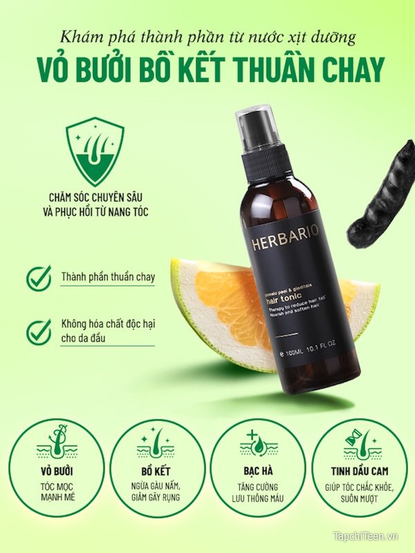 thanh phan nuoc duong toc herbario