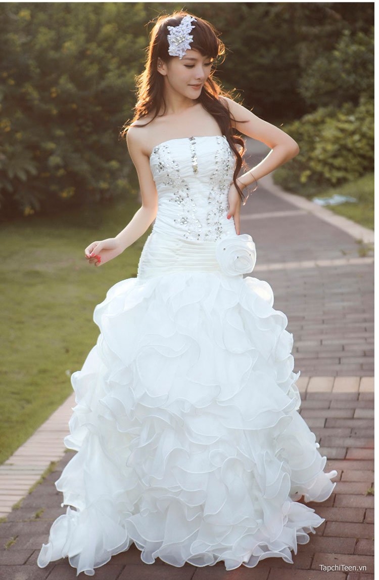 áo cưới cho cô dâu 2015