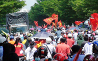 Nhiều kẻ kích động công nhân trong cuộc biểu tình bị bắt